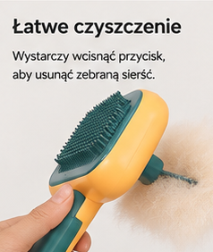 WUFFO™ PetBrush – Szczotka do sierści i masażu