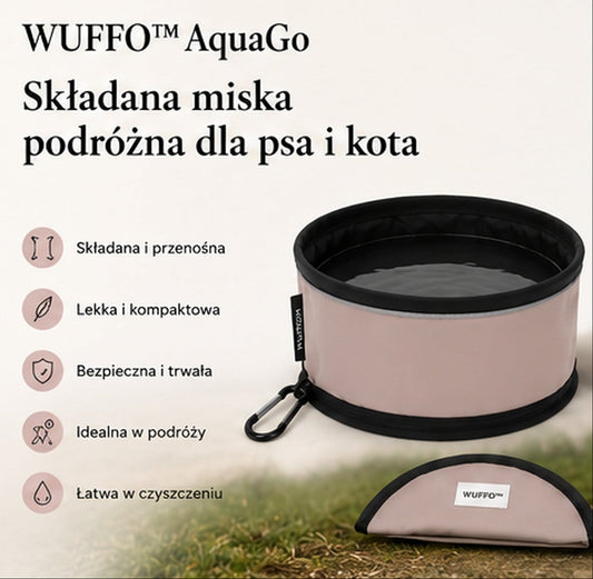 Składana miska podróżna dla psa i kota WUFFO™