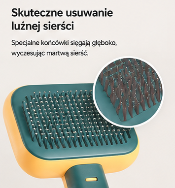 WUFFO™ PetBrush – Szczotka do sierści i masażu