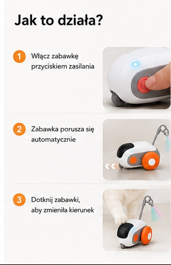 🐾Inteligentna zabawka dla kota WUFFO – Smart Cat Toy