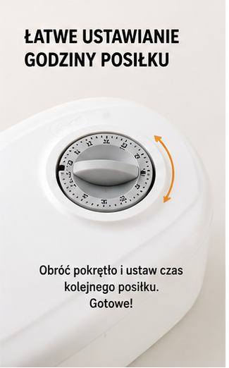 🐾WUFFO - Automatyczny dozownik karmy dla psa i kota