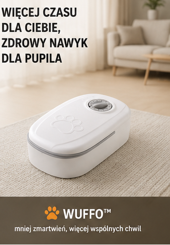 🐾WUFFO - Automatyczny dozownik karmy dla psa i kota