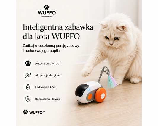 🐾Inteligentna zabawka dla kota WUFFO – Smart Cat Toy